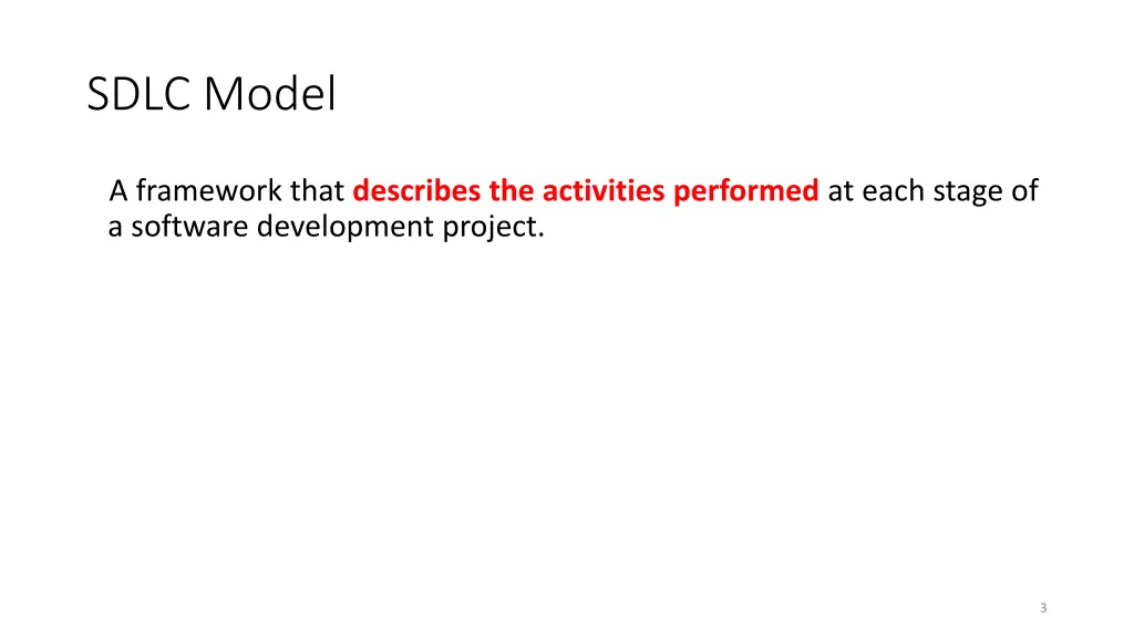 sdlc model