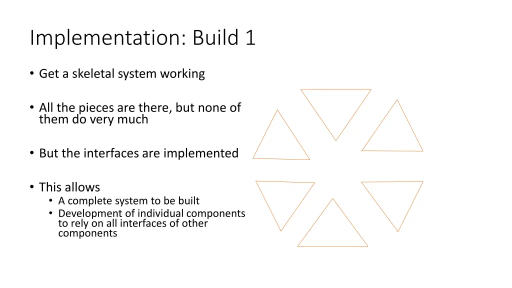 implementation build 1