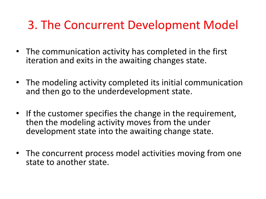 3 the concurrent development model