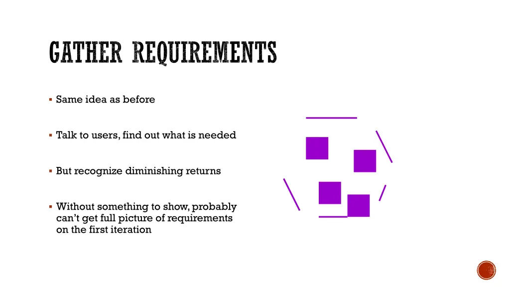 gather requirements