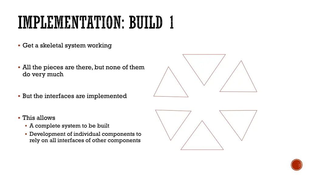 implementation build 1