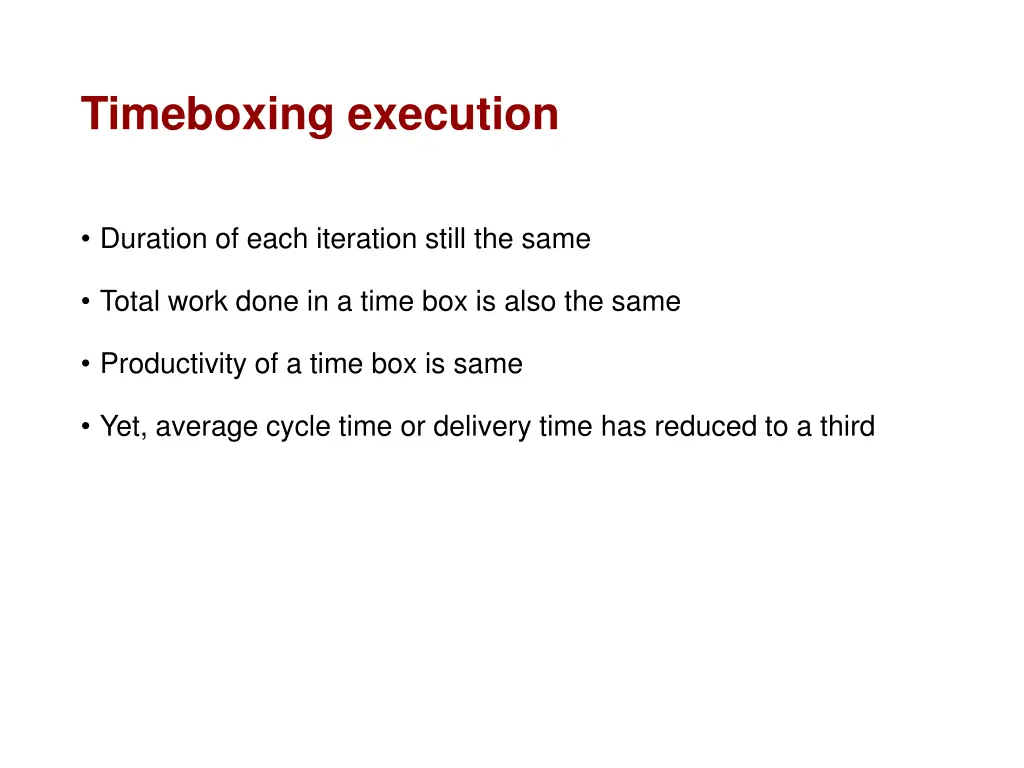 timeboxing execution 2