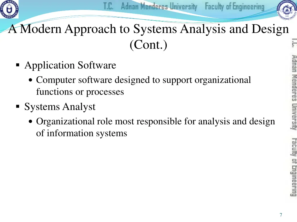 a modern approach to systems analysis and design 2