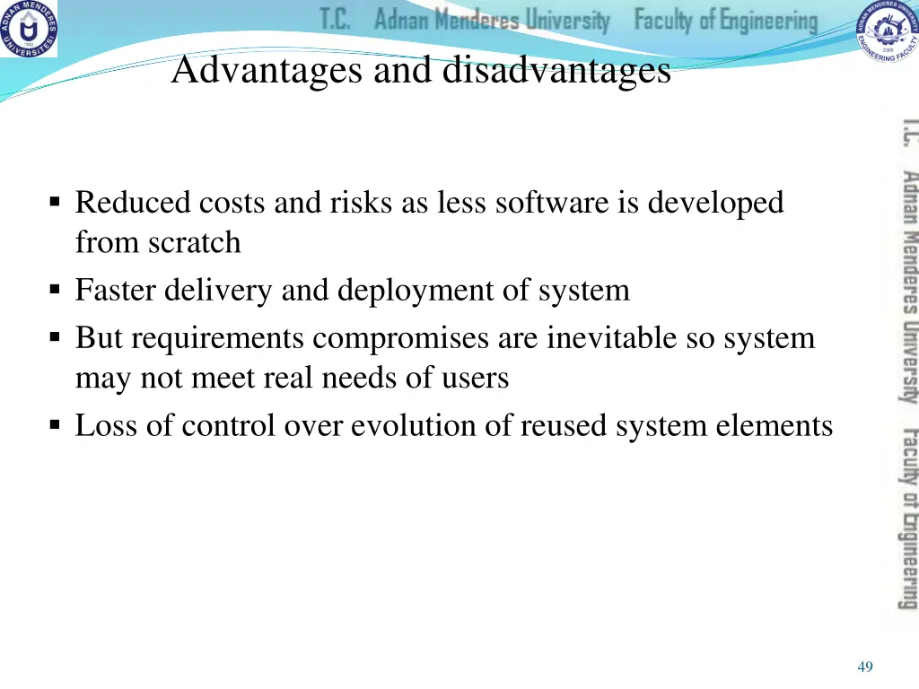 advantages and disadvantages