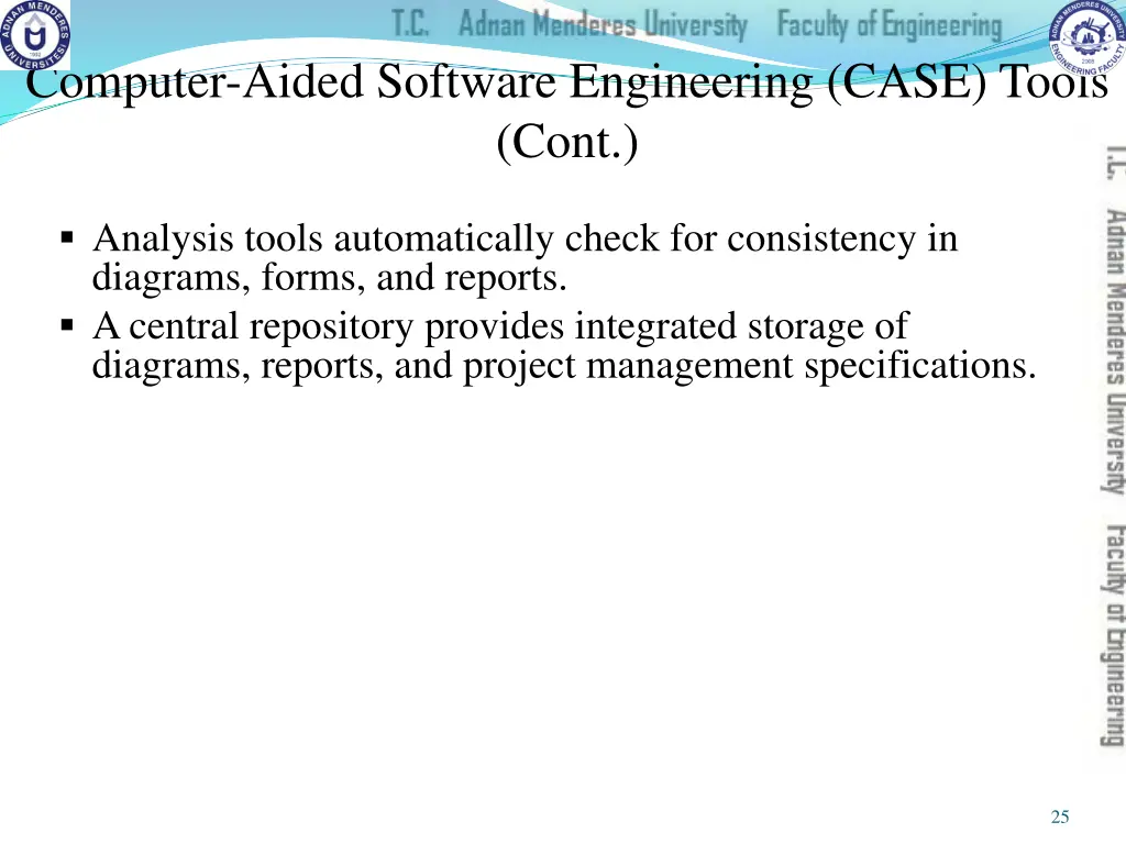 computer aided software engineering case tools 1