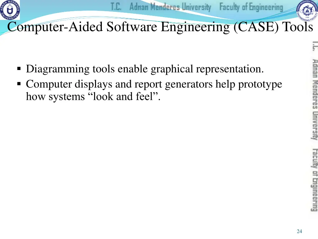 computer aided software engineering case tools