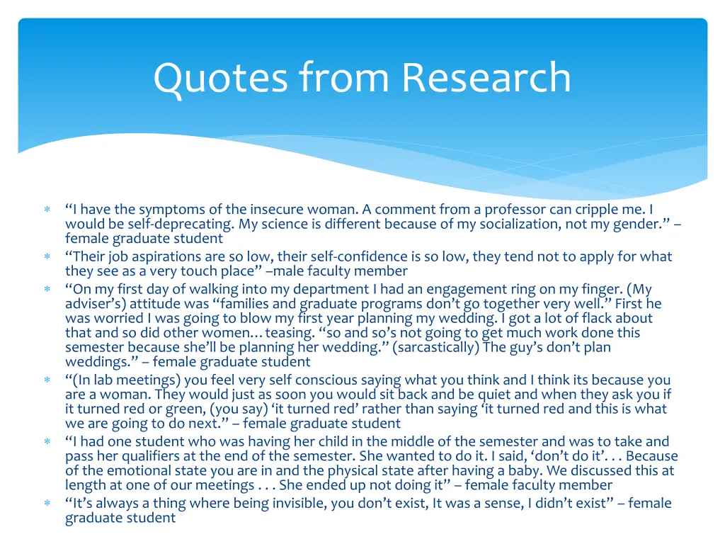 quotes from research