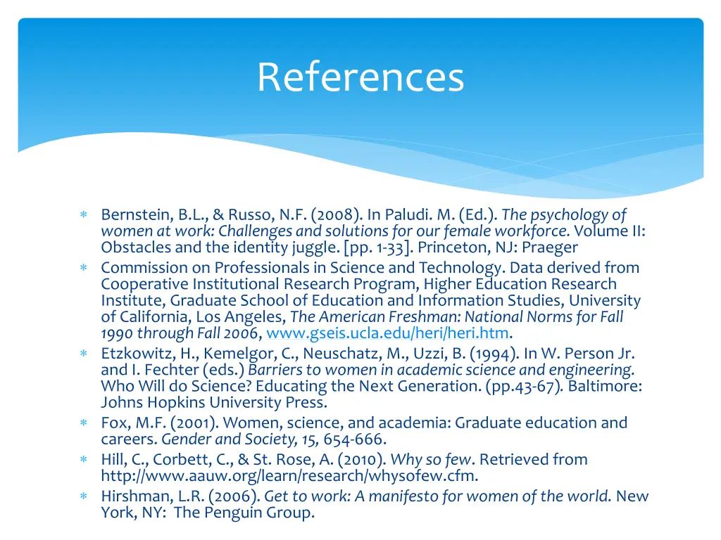 references