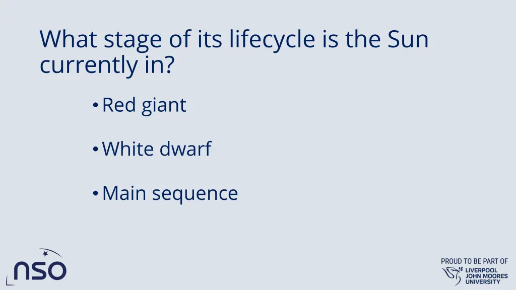 what stage of its lifecycle is the sun currently