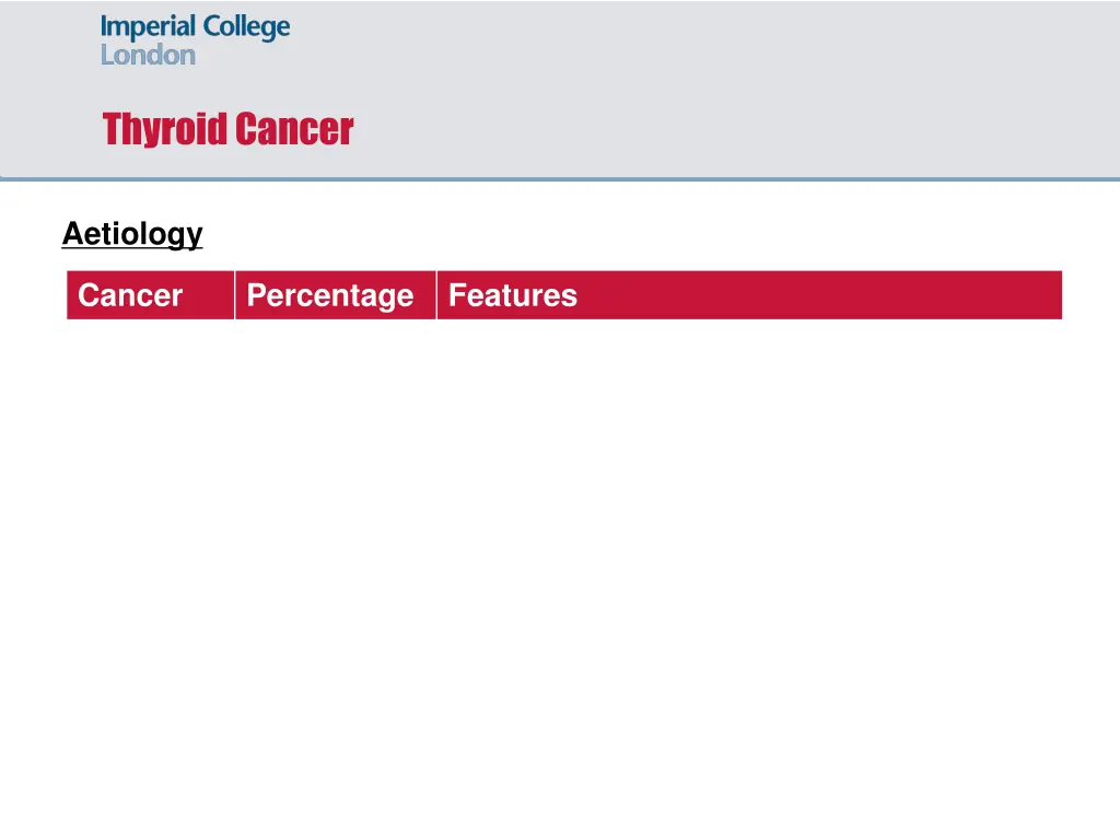 thyroid cancer