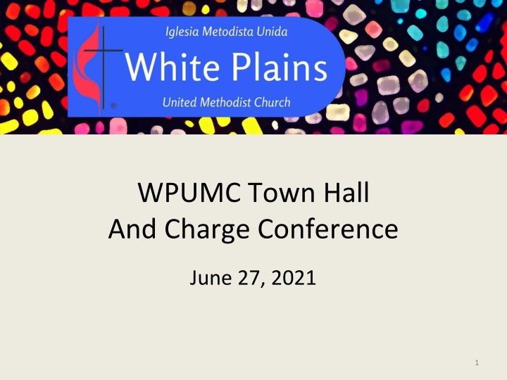 wpumc town hall and charge conference