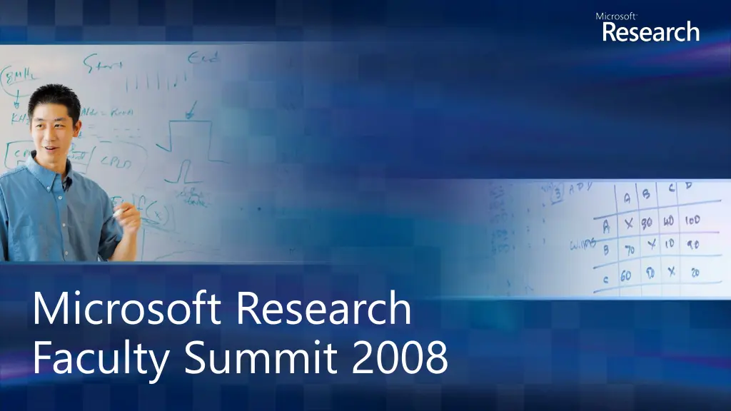 microsoft research faculty summit 2008 1