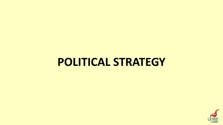 political strategy