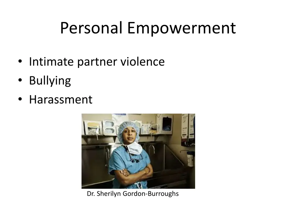 personal empowerment