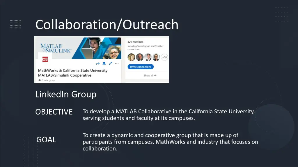 collaboration outreach