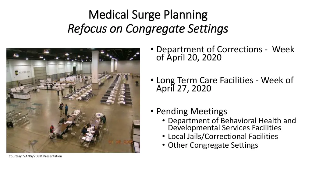 medical surge planning medical surge planning