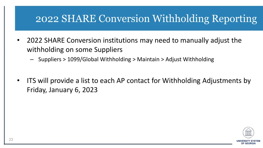 2022 share conversion withholding reporting