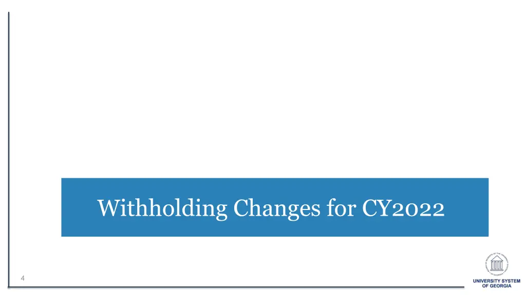 withholding changes for cy2022