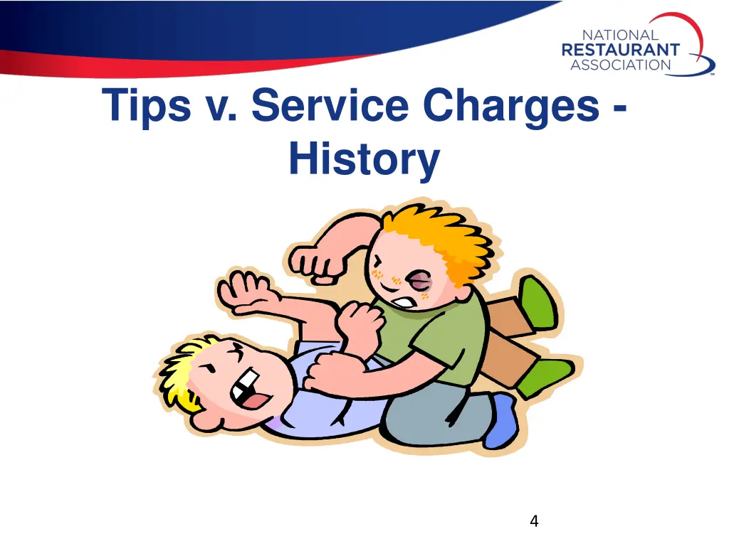 tips v service charges history