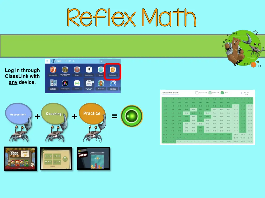 reflex math