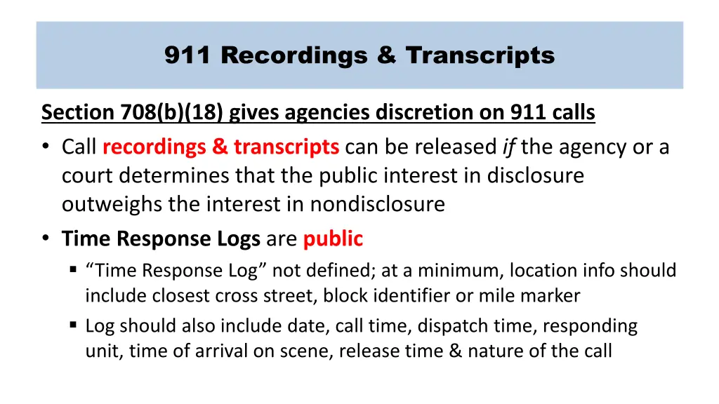 911 recordings transcripts