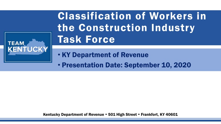 classification of workers in the construction