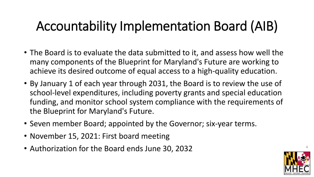 accountability implementation board