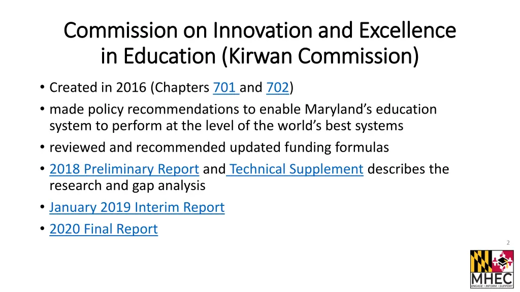 commission on innovation and commission