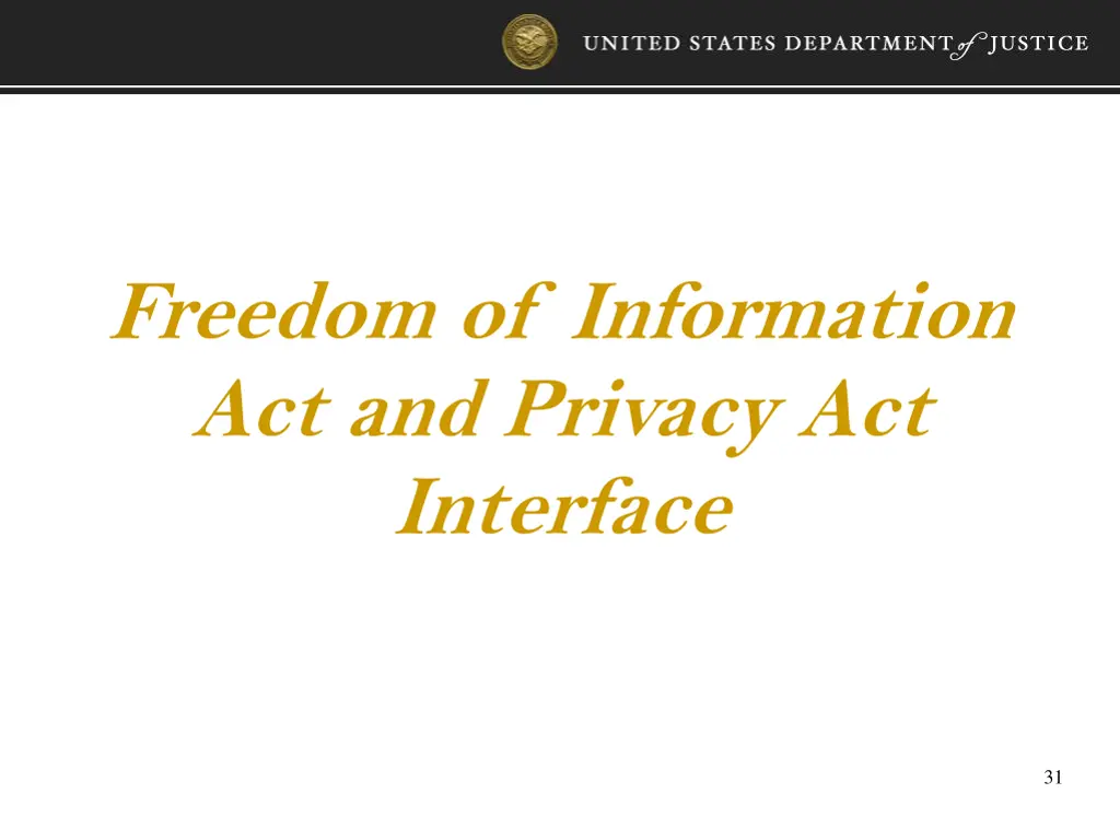 freedom of information act and privacy