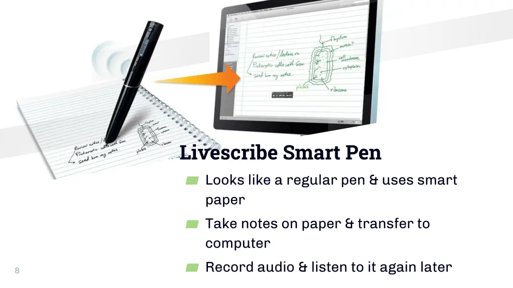 livescribe smart pen looks like a regular