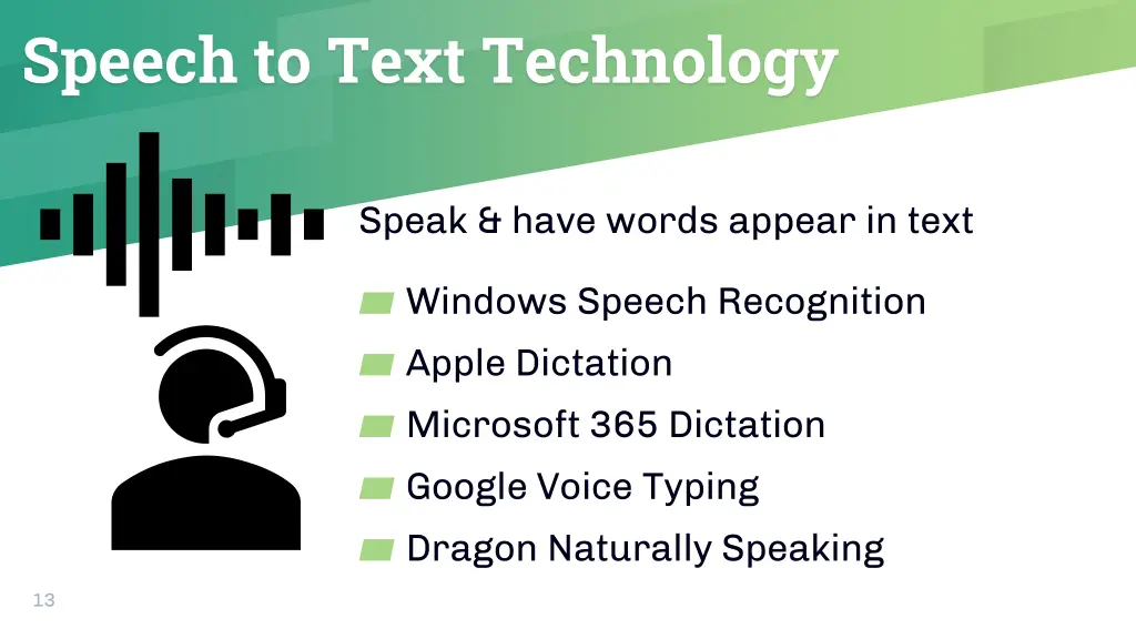 speech to text technology