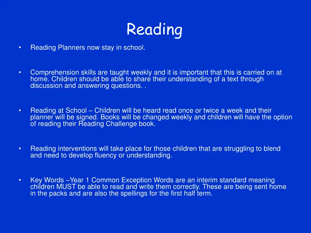 reading