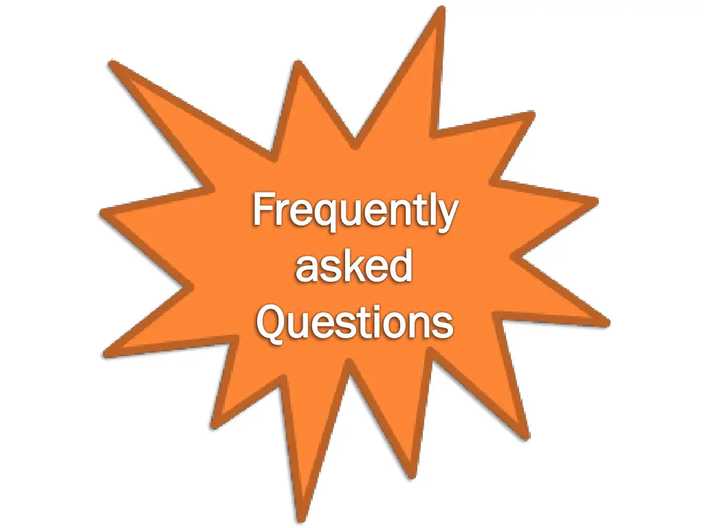 frequently asked questions