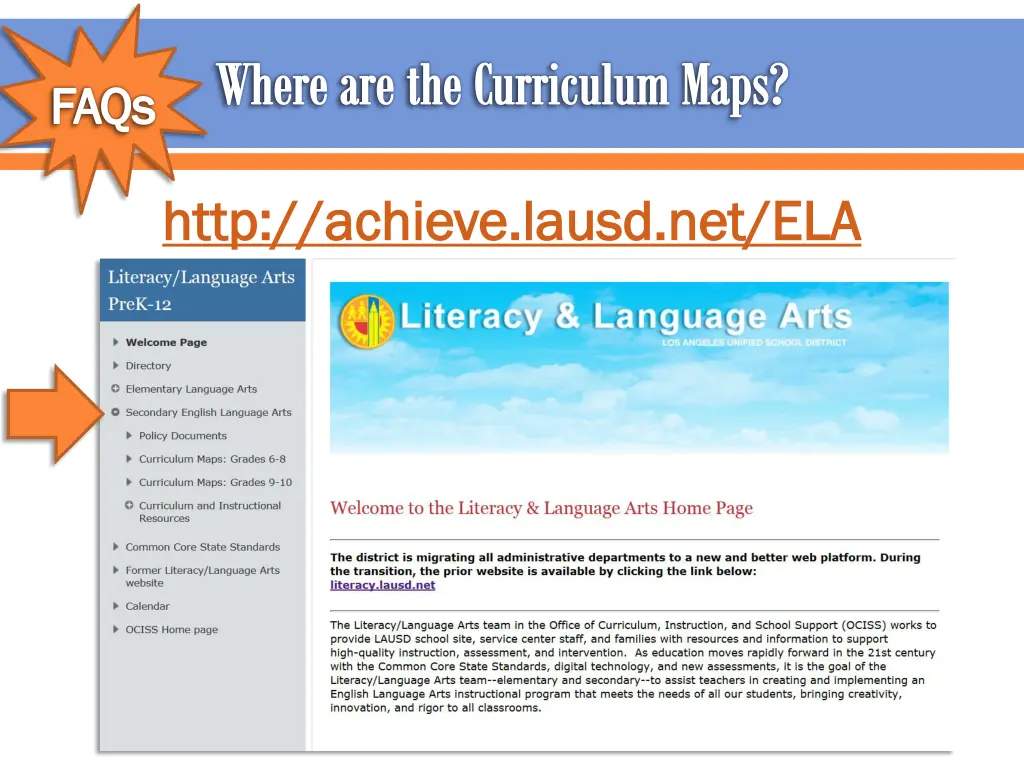 where are the curriculum maps