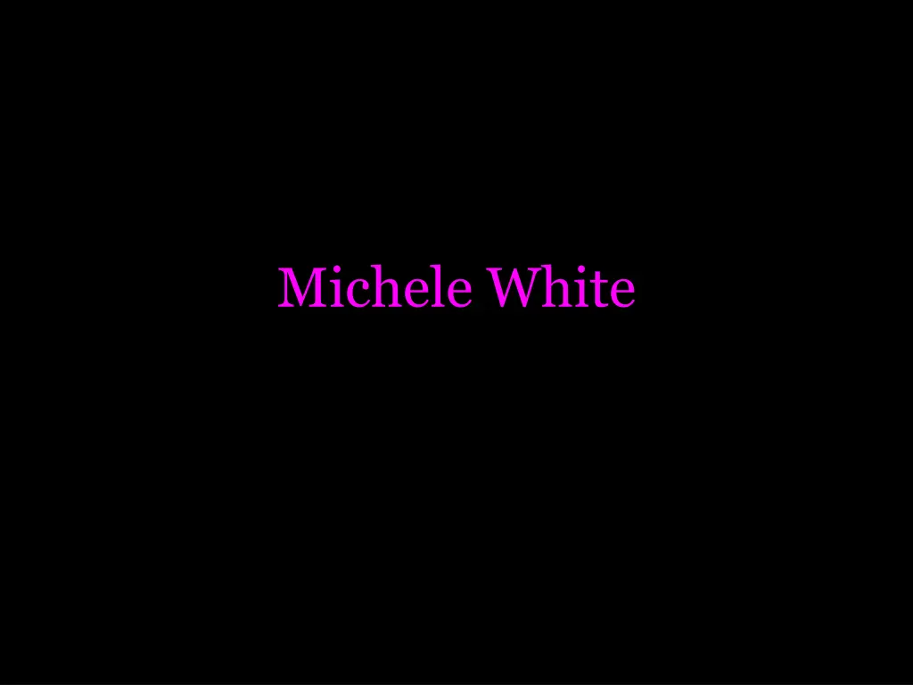 michele white