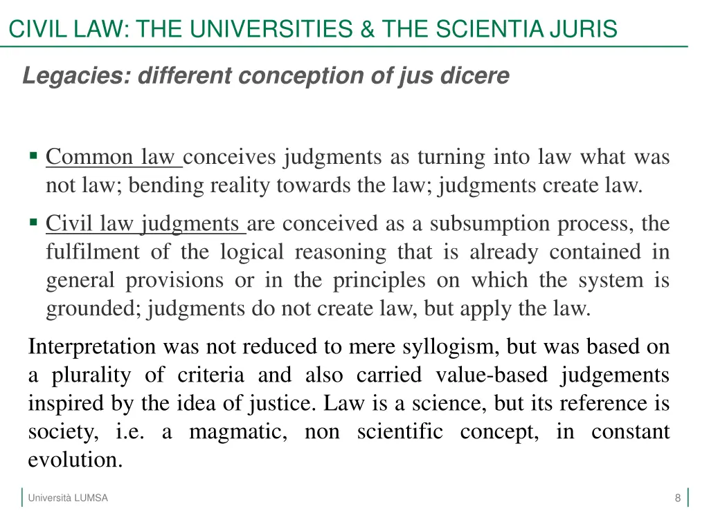 civil law the universities the scientia juris 4