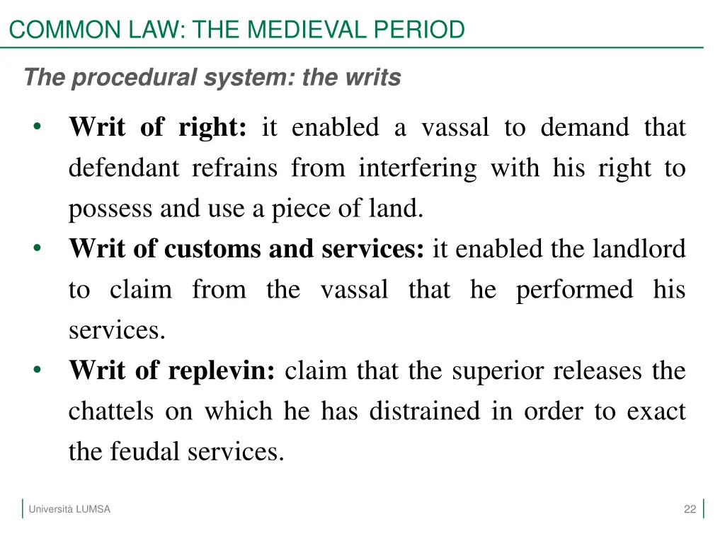 common law the medieval period 5