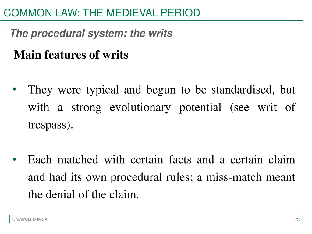 common law the medieval period 6