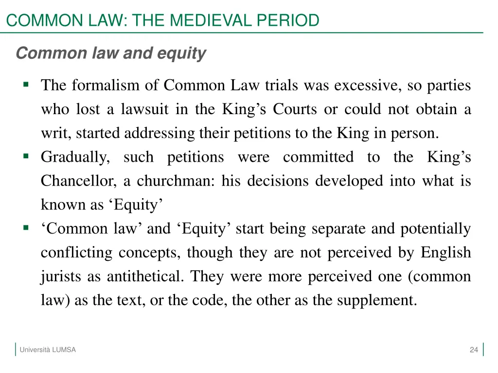 common law the medieval period 7