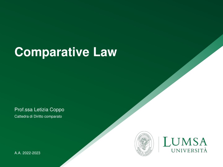 comparative law