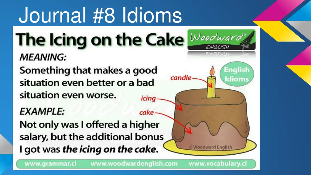 journal 8 idioms