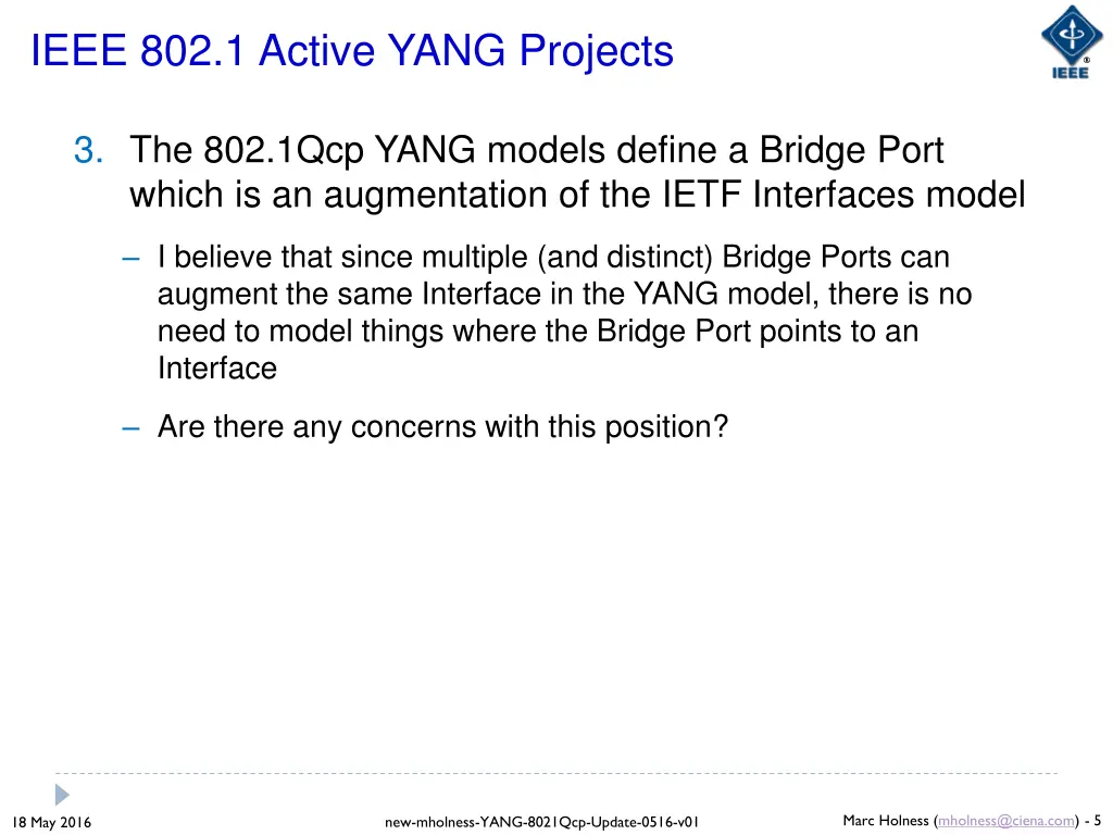 ieee 802 1 active yang projects 1