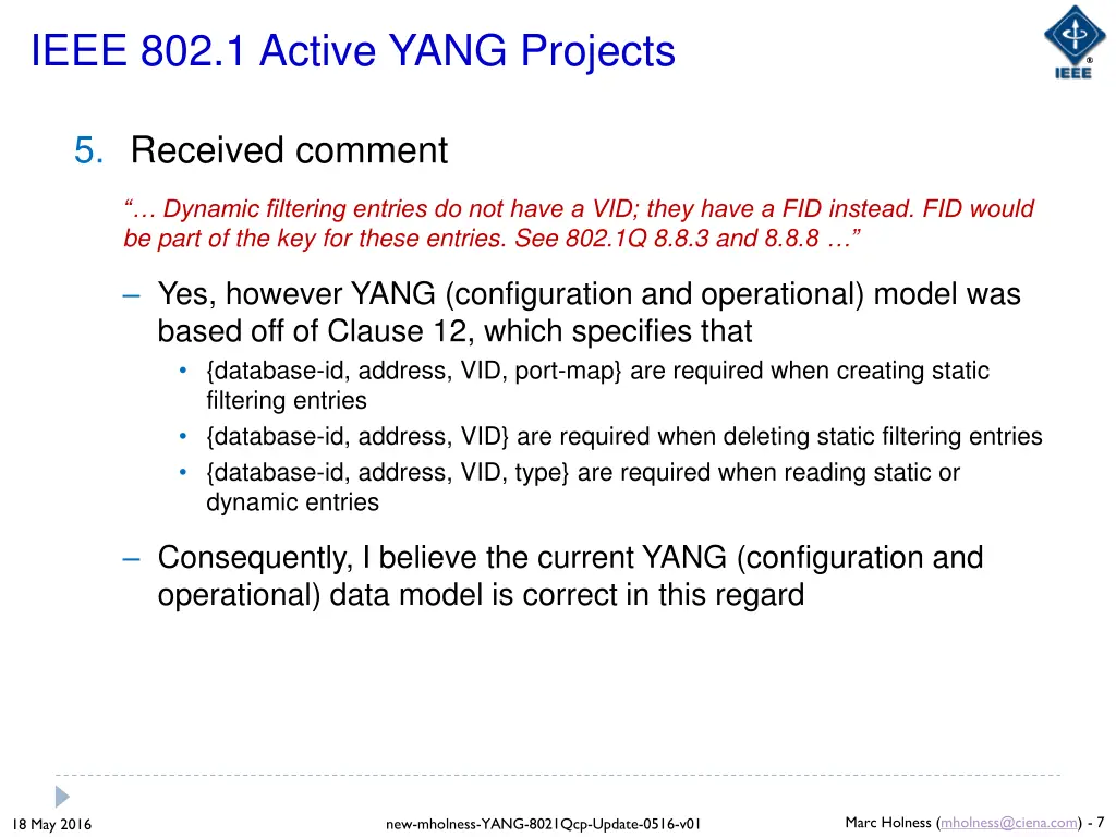 ieee 802 1 active yang projects 3