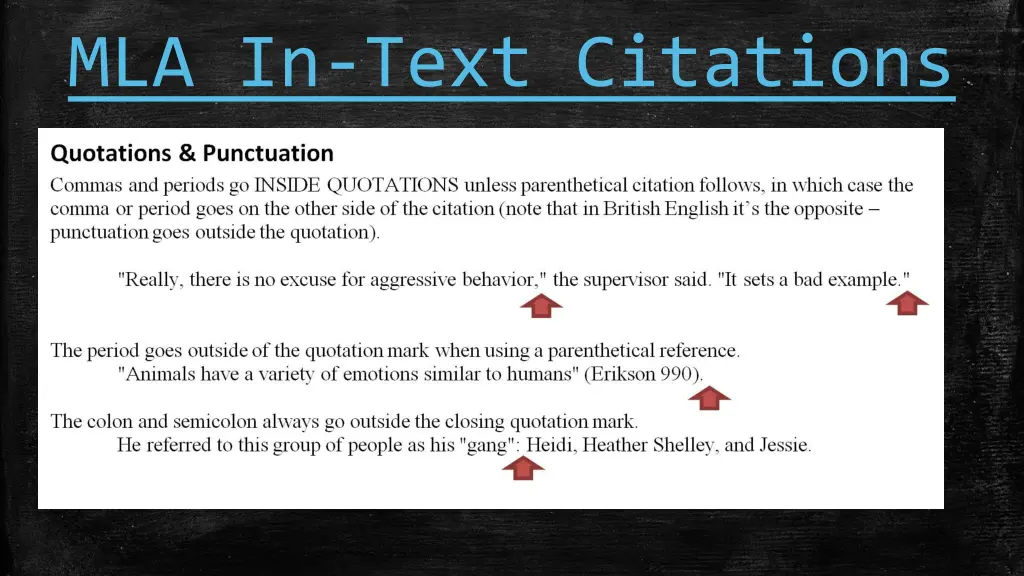 mla in text citations