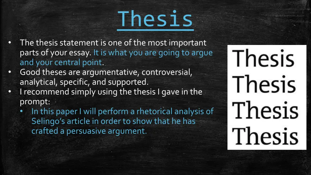 thesis