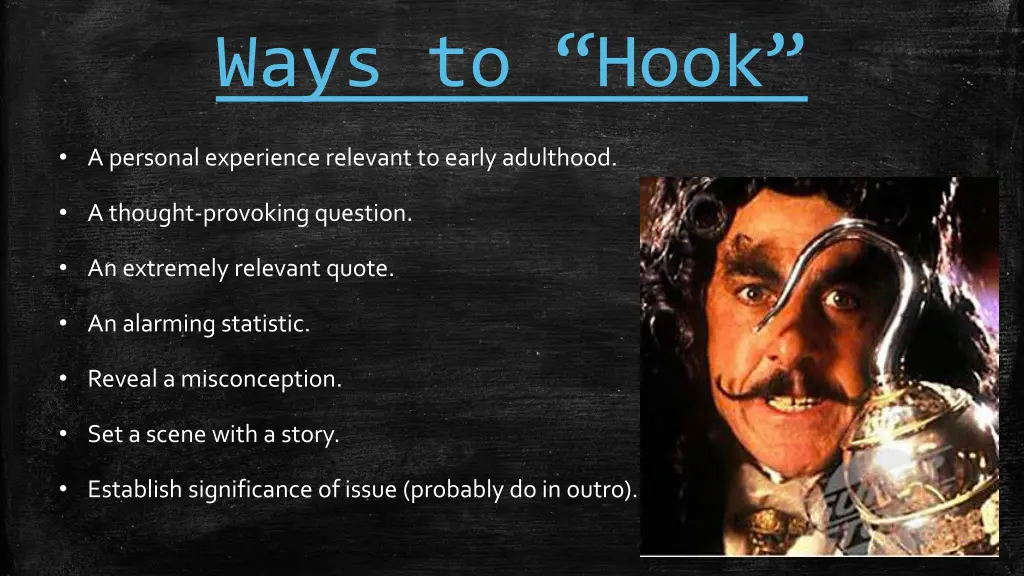 ways to hook