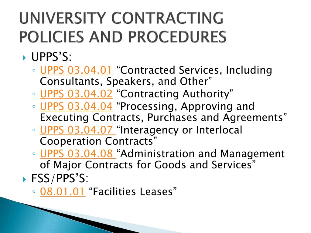 upps s upps 03 04 01 contracted services