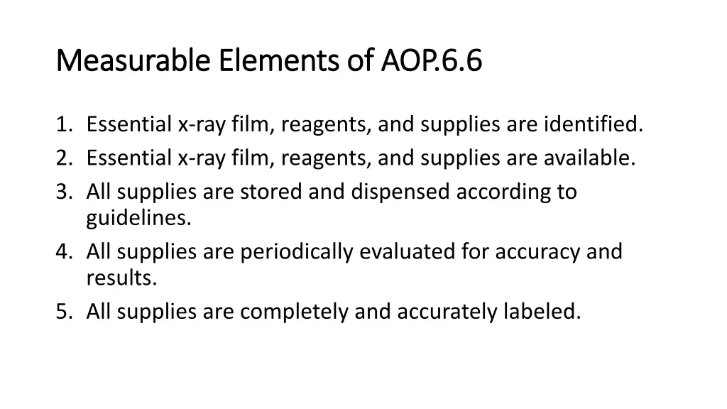 measurable measurable elements 6