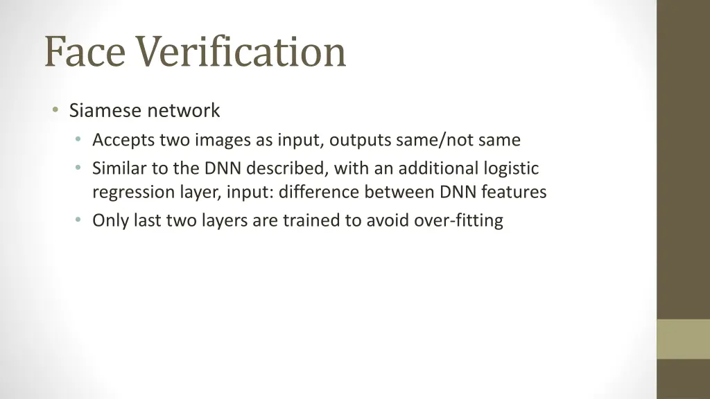 face verification