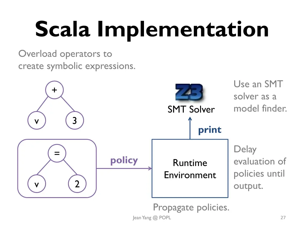 scala implementation